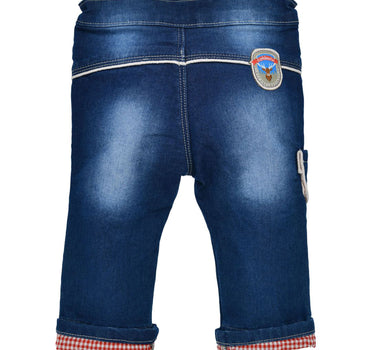 BONDI Lange Baby Jungen Jeans 91842 | Blue denim