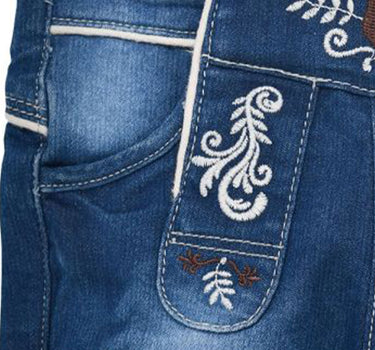 BONDI Lange Baby Jungen Jeans 91842 | Blue denim