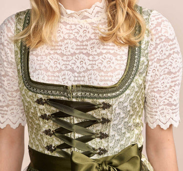 Krüger MADL Dirndl "Brynlee" 416869 | Hellgrün 50cm