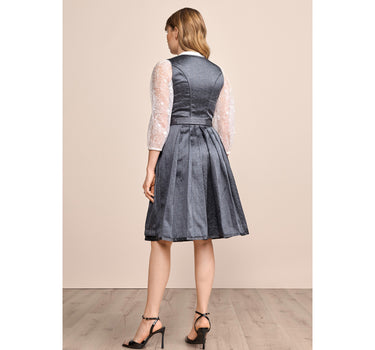 Krüger MADL Dirndl "Diliana" 416569 | Anthrazit 60cm