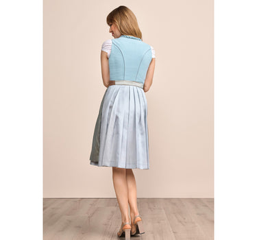 Krüger MADL Dirndl "Emmeline" 415769 | Hellblau 60cm