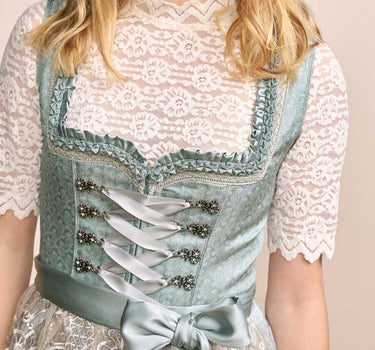 Krüger MADL Dirndl "Lilinoe" 416269 | Türkis 50cm