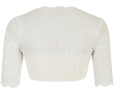 Nina von C. Spitzen Dirndlbluse "Liosa" 16464718 | Champagner