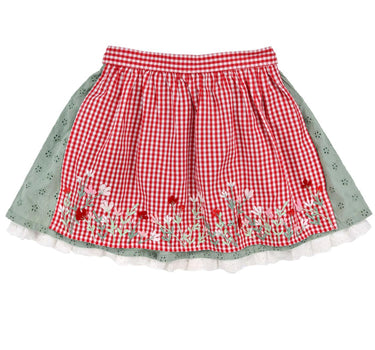 BONDI Mädchen Trachtenrock "Blumenwiese" 26099 | Mehrfarbig
