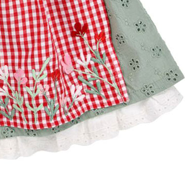 BONDI Mädchen Trachtenrock "Blumenwiese" 26099 | Mehrfarbig