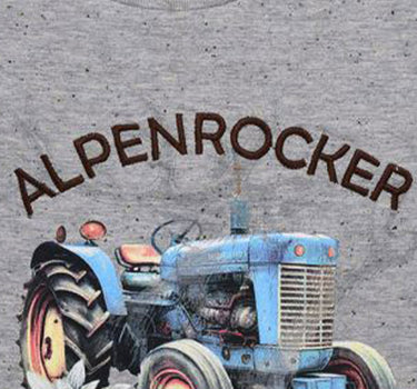 BONDI Jungen T-Shirt "Traktor" 29892 | Grey Melange