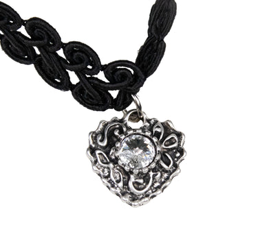 LUISIA Halsband Kropfband "Editha" | Schwarz