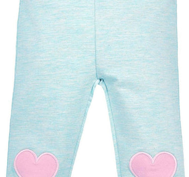 BONDI Baby Kinder Leggings "Herzen" 86576 - Mint | Mädchen Hose