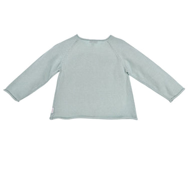 BONDI Baby Mädchen Strickjacke "Be happy" 86883 | Grün