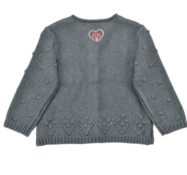 BONDI Baby Mädchen Strickjacke 86993 | Dark Green