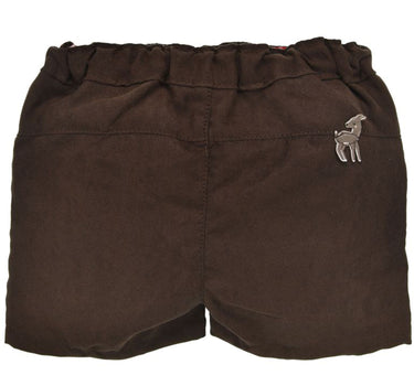 BONDI Mädchen Kunstleder Shorts Hose "Alpenglück" 86996 | Braun