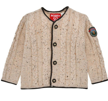 BONDI Baby Jungen Strickjacke 91840 | Beige Melange