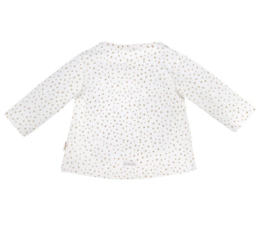 BONDI Baby Mädchen Langarmshirt "Gänschen" 93957 | dots allover