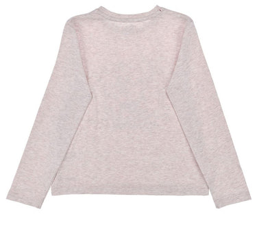 BONDI Mädchen Langarmshirt "Alpen Queen" 26101 | Purple Melange