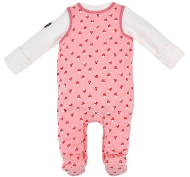 BONDI Baby Strampelanzug "Zuckermaus" 2-tlg.  86676 | Soft Rose