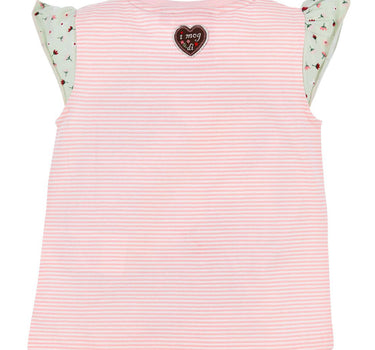 BONDI Baby Mädchen T-Shirt "Bambi" 86751 | Weiß Rosa