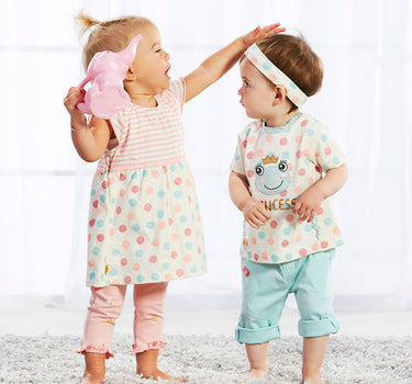 BONDI Baby Kinder Stirnband "Eule" 93739 | Rosewood Rosa