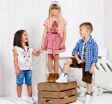 BONDI Baby Mädchen Langarmshirt "Katze" 86652 | Rosa