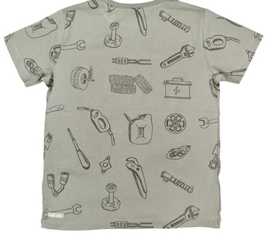BONDI Jungen T-Shirt "Big Power" 33182 | Stone