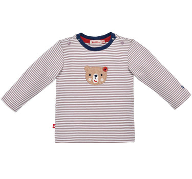 BONDI Baby Langarmshirt "Bär" 93761 | Beige