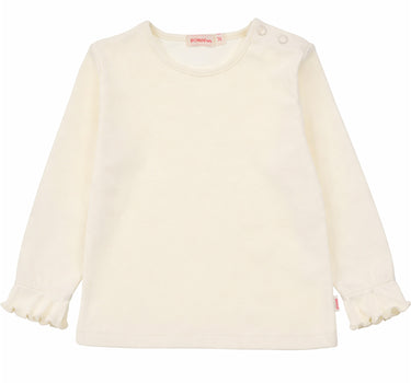 BONDI Mädchen Langarmshirt "Be nature"  86959 | Offwhite