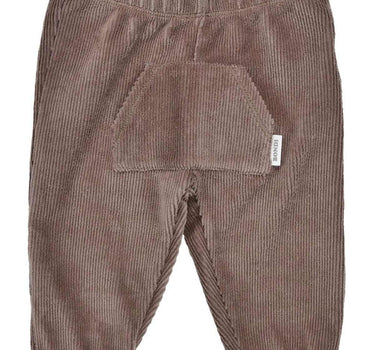 BONDI Baby Jungen Cord Laufhose "Hello little one" 94017 | Schoko