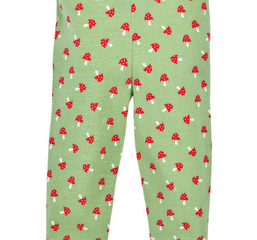 BONDI Baby Mädchen Leggings "Pilzallover" 86686 | Grün