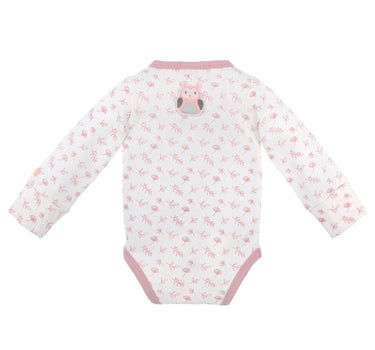 BONDI Baby Langarm Body "Mom+Dad" 93733 | Offwhite