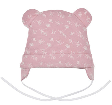 BONDI Baby Mütze "Eule" 93736 | Rosewood Rosa