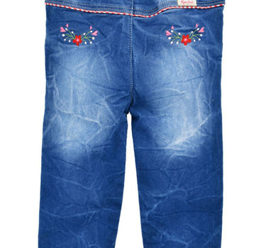 BONDI Baby Mädchen Jeans "Lausmadl" 86684 | Blue denim