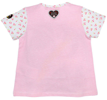 BONDI Mädchen T-Shirt "Alpenglück" mit Reh und Pilz 86615 | Rosa