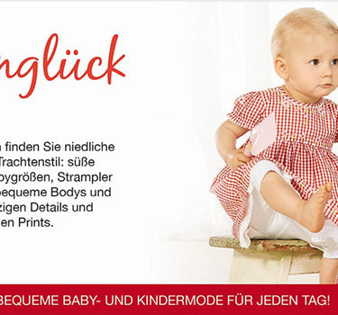 BONDI Baby Mädchen Sommerkleid "Bambi" 86757 | Rot Weiß Kariert