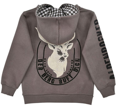 BONDI  Jungen Sweatshirt Hoodie "Alpenrocker" 29992 | Coffee