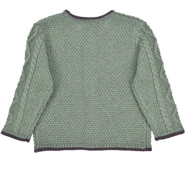 BONDI Baby Jungen Strickjacke 91785 | Kiwi