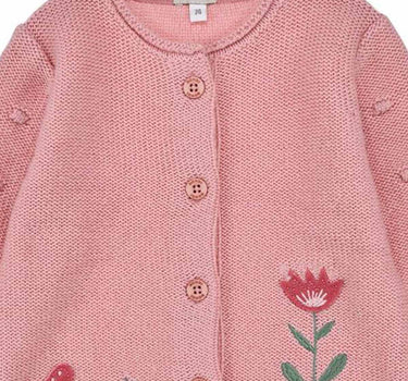 BONDI Baby Mädchen Strickjacke "Be nature" 86960 | Candy
