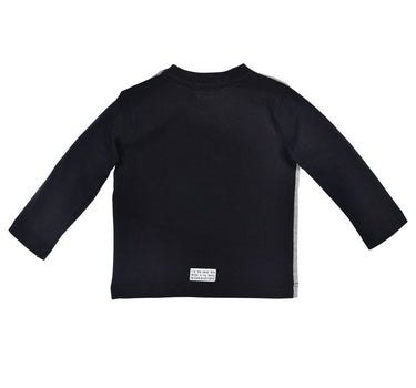 BONDI Jungen Langarmshirt "Lazy Days" 91562 | Grey Melange