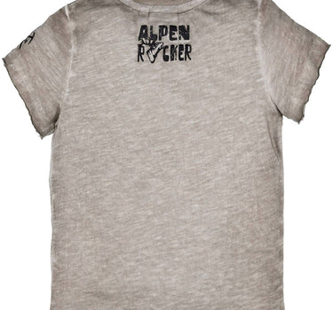 BONDI Jungen T-Shirt "Gib Vollgas" 29907 | Used Stone