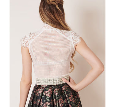 Krüger Collection Trachten Body "Millie" 282165 | Ecru