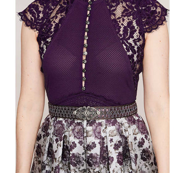 Krüger Collection Trachten Body "Millie" 282165 | Lila