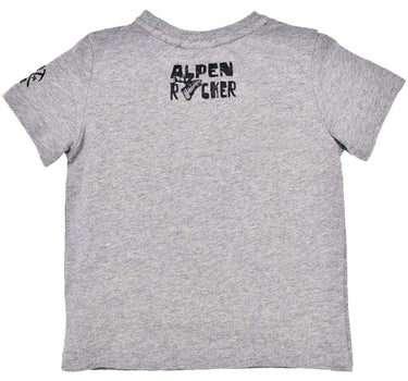 BONDI Jungen T-Shirt "Stay Wild" mit Hundemotiv 29908 | Grey Melange