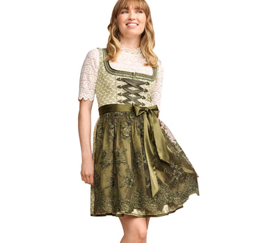Krüger MADL Dirndl "Brynlee" 416869 | Hellgrün 50cm
