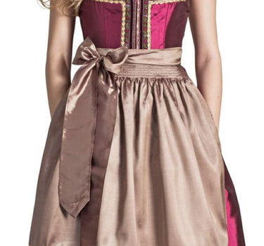 Krüger Feelings Dirndl Ciara | Bordeaux 60cm