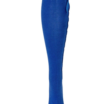 Trachten Kniestrümpfe mit Schleife für Damen | Royalblau