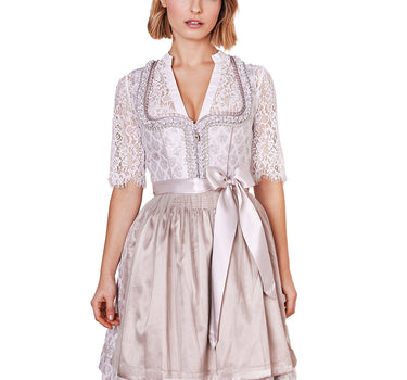 Krüger MADL Dirndl "Aleya" 414466 | Nude Flieder 50cm
