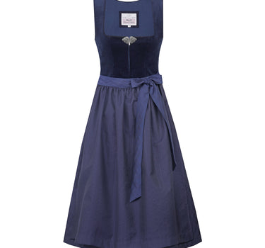 MarJo Trachten Dirndl "Mönchsroth" 921265 | Marine 65cm