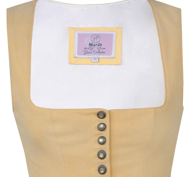 MarJo Trachten Dirndl "Obing" 919065 | Zitrone 65cm