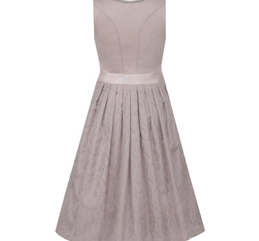 MarJo Trachten Dirndl "Schongau" | Taupe - 65cm