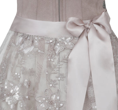 MarJo Trachten Dirndl "Schongau" | Taupe - 65cm