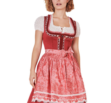 Krüger MADL Dirndl "Ulrika" 415566 | Rot 50cm
