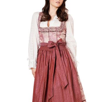 Krüger Collection Dirndl "Clara" 112866 | Beere 70cm